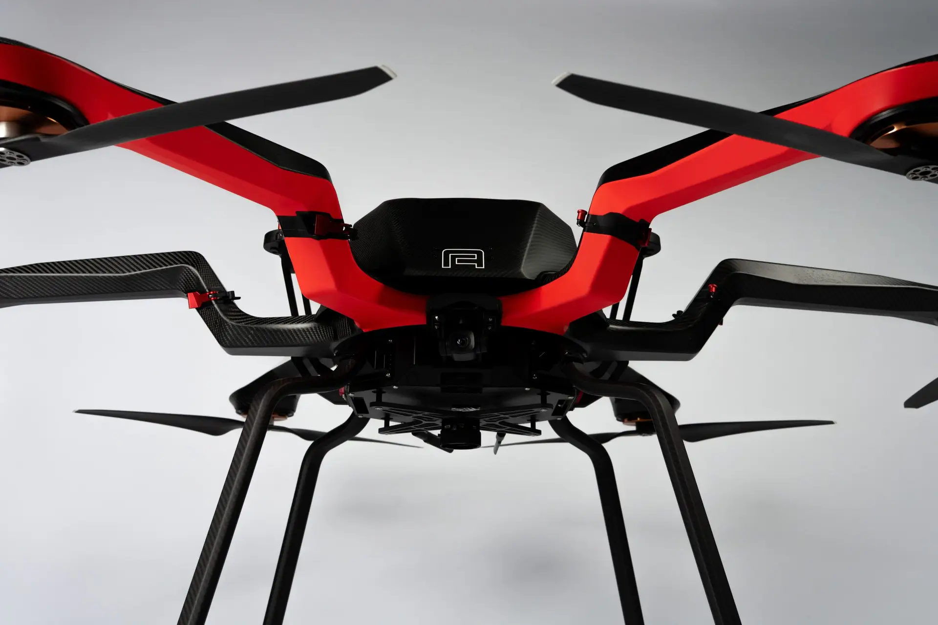 NOA carbon-fibre airframe detail