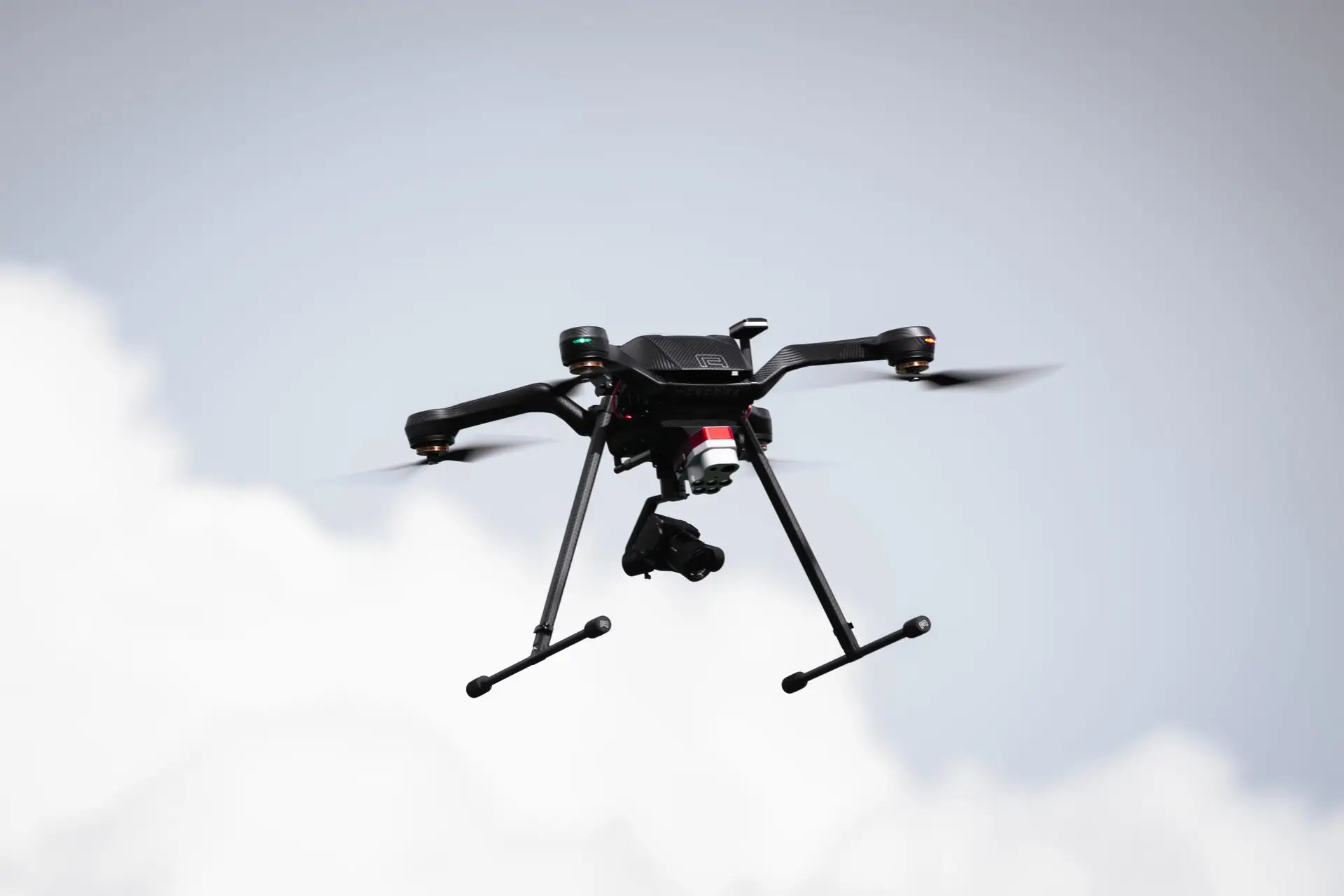 ZOE X4 configured for visual-inertial navigation work