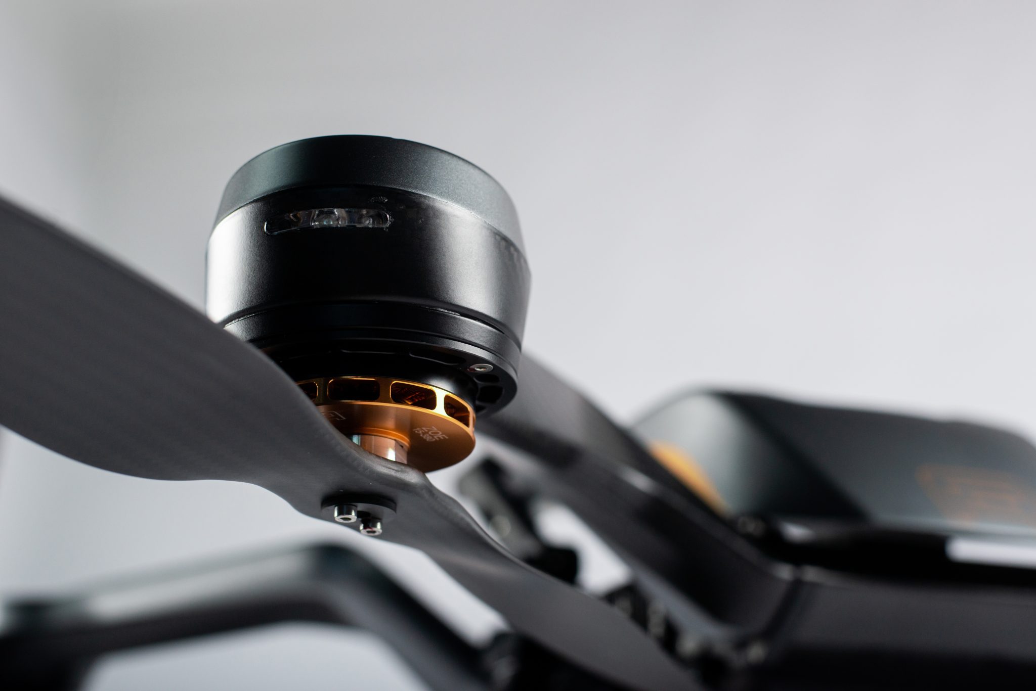 ZOE X8 professional drone studio side view